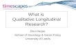 What is  Qualitative Longitudinal Research?