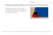 Understanding Block Encoding and Decoding