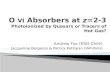O  VI  Absorbers at  z =2-3 Photoionized  by Quasars or Tracers of Hot Gas?