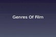 Genres Of Film