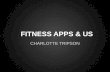 FITNESS APPS & US