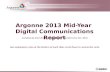 Argonne 2013 Mid-Year  Digital Communications Report