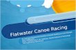 Flatwater  Canoe Racing