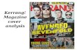 Kerrang! Magazine cover  analysis