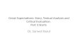 Great Expectations: Story, Textual Analysis and Critical Evaluation :  Part  3 Starts