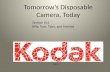 Tomorrow’s Disposable Camera, Today