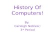 History Of Computers!