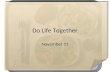 Do Life Together