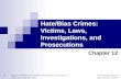 Hate/Bias Crimes:  Victims, Laws, Investigations, and Prosecutions
