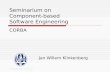 Seminarium on Component-based  Software Engineering