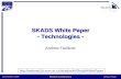 SKADS White Paper - Technologies -