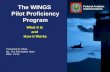 The WINGS  Pilot Proficiency Program
