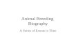 Animal Breeding  Biography
