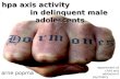 hpa axis activity                           in delinquent male adolescents