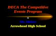 DECA The Competitive Events Program
