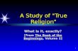 A Study of "True Religion"