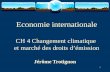 Economie internationale CH  4  Changement climatique et  marché  des  droits d’émission