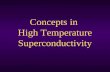 Concepts in  High Temperature Superconductivity