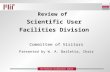 Review of  Scientific User Facilities Division