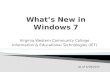 What’s New in Windows 7