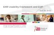 EHR Usability Framework and EUP