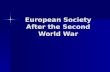 European Society After the Second World War