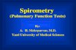 Spirometry  (Pulmonary Function Tests)