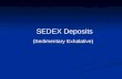 SEDEX Deposits