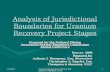 Analysis of Jurisdictional Boundaries for Uranium Recovery Project Stages
