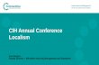 CIH Annual Conference Localism