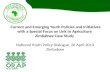 Current and Emerging Youth Policies and Initiatives with a Special Focus on Link to Agriculture  Zimbabwe Case Study
