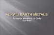 Alkali Earth Metals
