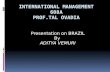International Management 608A Prof.Tal Ovadia