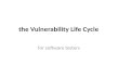 t he Vulnerability Life  C ycle
