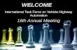 International Task Force  on  Vehicle-Highway Automation