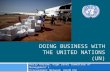 Doing Business with the United Nations (UN)