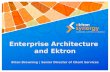 Enterprise Architecture  and Ektron