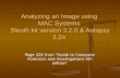 Analyzing an Image using  MAC Systems  Sleuth kit version 3.2.0 & Autopsy 2.24