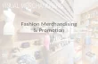 Fashion Merchandising & Promotion
