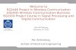 Welcome to EQ2440 Project in Wireless  Communication EQ2435  Wireless  Communication-Business