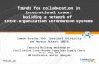 Trends for collaboration in international trade: building a network of  inter-organization information systems
