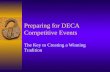 Preparing for DECA Competitive Events