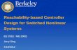 Reachability-based Controller Design for Switched Nonlinear Systems
