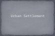 Urban Settlement