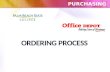 ORDERING PROCESS