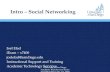 Intro – Social Networking