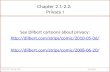 Chapter 2.1-2.2:  Privacy I