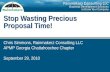 Stop Wasting Precious Proposal Time!