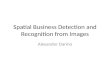 Spatial Business Detection and Recognition from Images