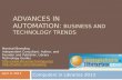 Advances in  Automation:  Business and Technology Trends